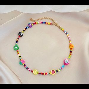 CUTE FRUIT NECKLACE🥝🍎
